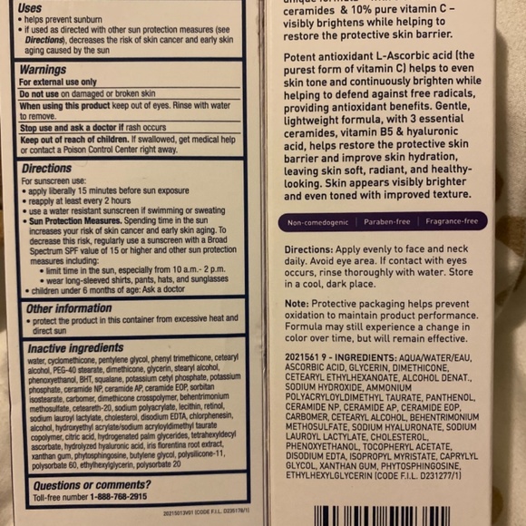 Cerave Skincare Cerave Vitamin C Skin Renewing Day Cream Wspf 3